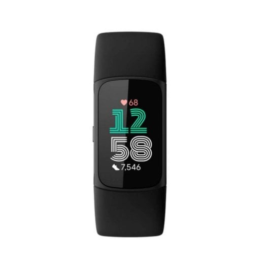 Fitbit Charge 6 AMOLED GPS Fitness Tracker 7 Tage Akku Schwarz