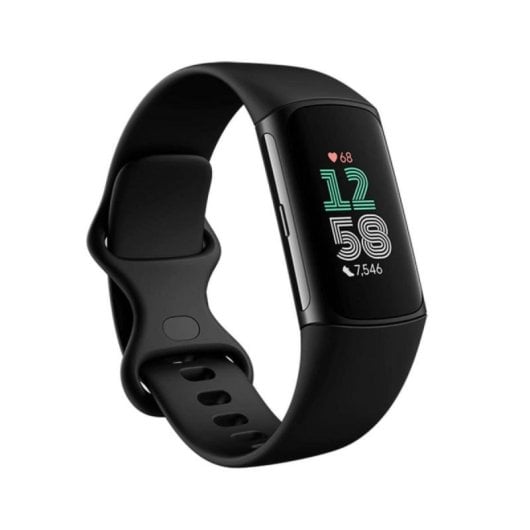 Fitbit Charge 6 AMOLED GPS Fitness Tracker 7 Tage Akku Schwarz