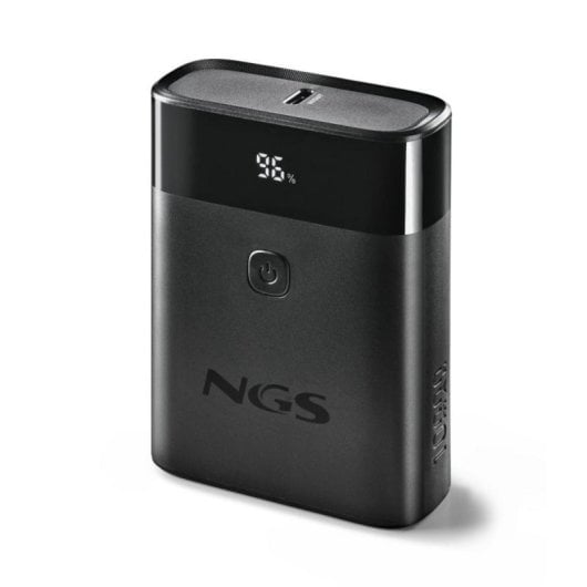 Power Bank 10000 mAh Nero con Ricarica Rapida 22,5W USB-C e USB-A