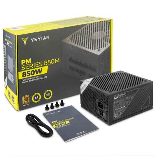 Alimentation Yeyian 850W Certification 80+ Gold Modèle YFG-8503M-P1 Extras modulaire