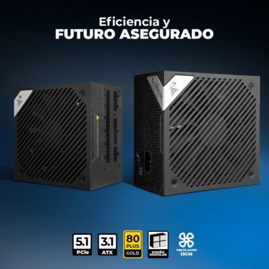 Alimentation Yeyian 850W Certification 80+ Gold Modèle YFG-8503M-P1 Extras modulaire