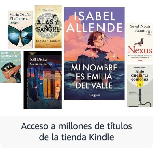 Kindle Colorsoft Libro Electrónico 7.05" 16GB USB Tipo C Wi-Fi 5 Bluetooth 5.0 Negro 2310mAh