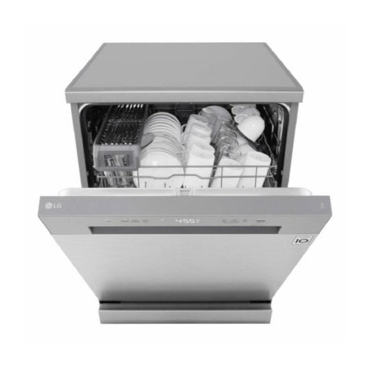 Máquina de Lavar Loiça LG DF142FV 14 Conjuntos Inox QuadWash Smart Diagnosis Aço Inoxidável
