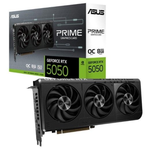 Grafikkarte ASUS GeForce RTX 5050 OC Edition 8GB GDDR6 Reflex 2 RTX AI DLSS4
