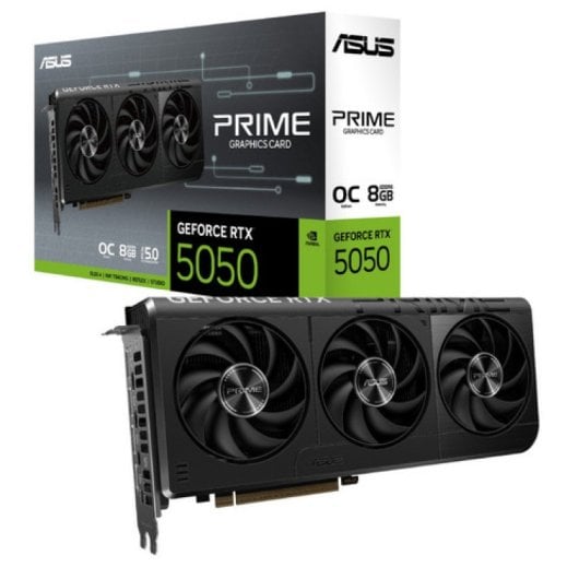 Grafikkarte ASUS GeForce RTX 5050 8GB GDDR6 Overclocked Schwarz