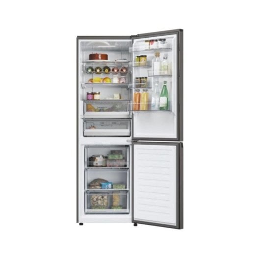 Frigorífico Haier Combinado No Frost 185cm 352L D Preto WiFi Air Surround
