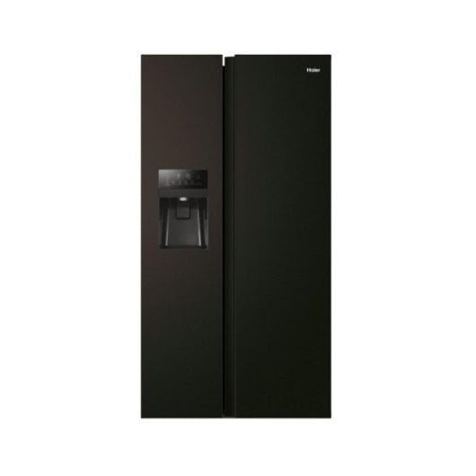 Frigorífico Haier Haier SBS 90 Serie 5 HSR5918DIPB Americano D Negro Dispensador Agua/Hielo No Frost