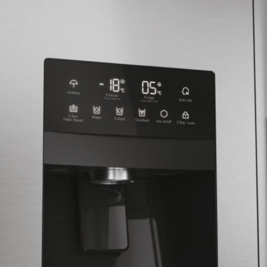 Frigorífico Haier SBS 90 Serie 5 HSR5918DIMP Americano D Inox Dispensador Hielo/Agua No Frost