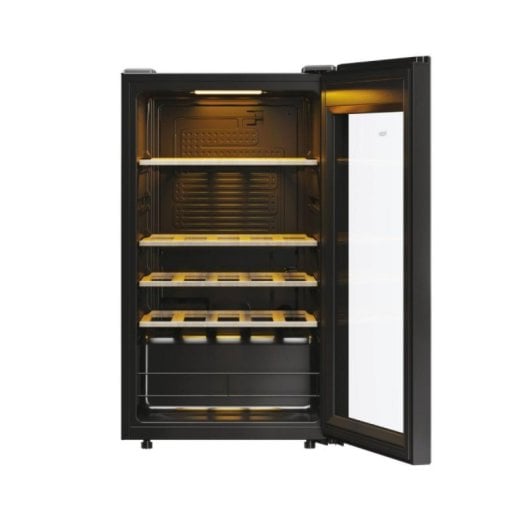 Vinothèque Haier Wine Bank 50 - HWS34GGH1 - 34 bouteilles, Noire, 5 étagères