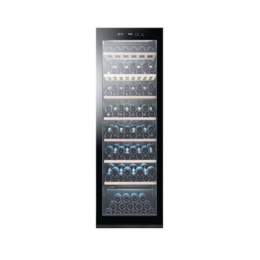 Bodega de Vino Haier Wine Bank 50 Serie 5 HWS84GA 166 Botellas Digital LED Puerta Anti-UV Negra