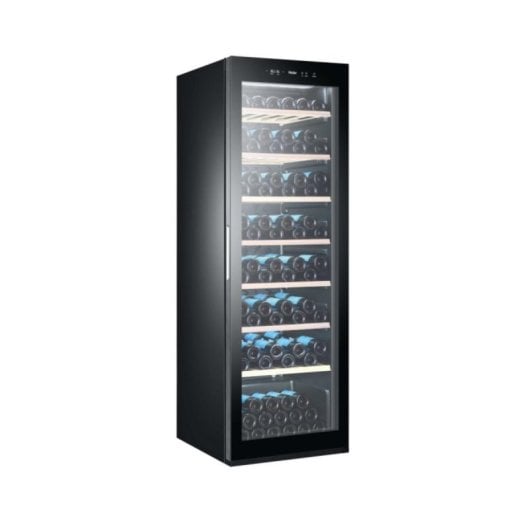 Bodega de Vino Haier Wine Bank 50 Serie 5 HWS84GA 166 Botellas Digital LED Puerta Anti-UV Negra