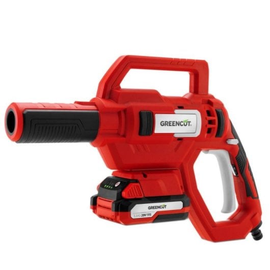 Hidrolimpiadora Portátil Greencut JET200L 20V 2.0Ah 25Bar 2.5L/min Compacta Sin Cable