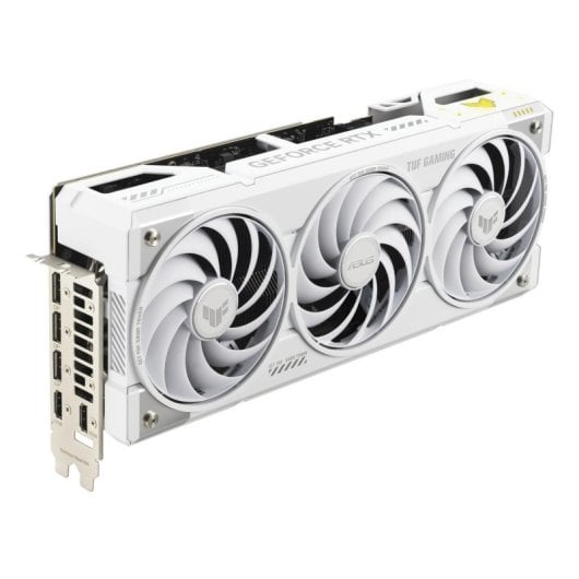 ASUS TUF RTX 5070TI BTF WHITE 16GB GDDR7 Placa Gráfica com 3x Ventoinhas PCIe 5.0 White RGB OC