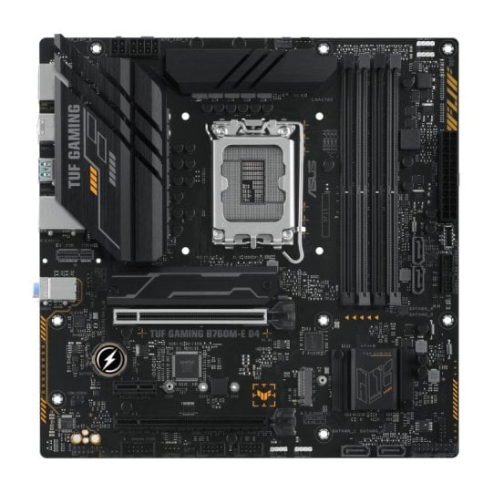 Carte Mère ASUS TUF GAMING B760M-E D4 LGA 1700 Micro ATX 128 Go DDR4 2.5 GbE RAID