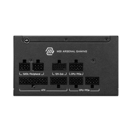 Fonte de Alimentação MSI MAG A650GLS 650W 80 PLUS Gold Modular PCIE5 ATX FDB