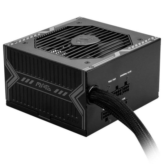 Source d'Alimentation MSI 750W Certification 80+ Bronze Modèle MAG A750BE Extras modulaires