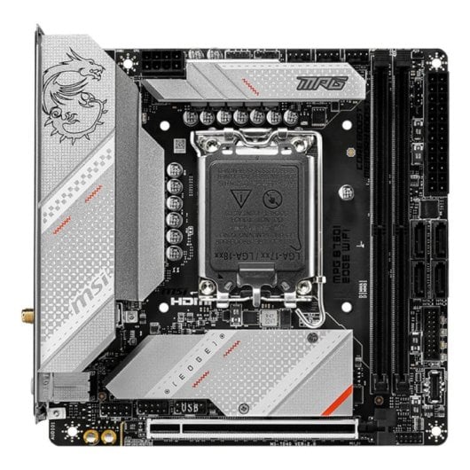 Placa Base MSI B760I EDGE WIFI Intel B760 LGA 1700 Mini ITX WiFi 6E Bluetooth 5.3