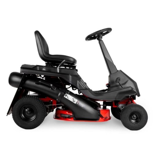 Tractor cortacésped gasolina 224cc, 5.9CV, 61cm, 3 modos de corte, recogedor 150L, transmisión 4+1, asiento ajustable