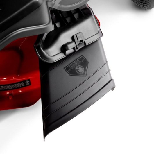Tractor cortacésped gasolina 224cc, 5.9CV, 61cm, 3 modos de corte, recogedor 150L, transmisión 4+1, asiento ajustable