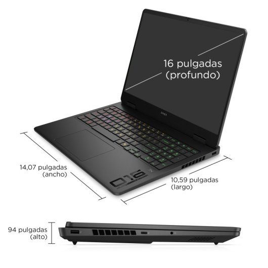 Ordinateur portable HP OMEN 16-am0036ns 16" Intel Core Ultra 7 32Go 1To SSD RTX 5060 Windows 11