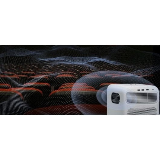 Wanbo Mozart 1 ANSI FullHD 900 Lumen Protector + Hellgraue Tragetasche