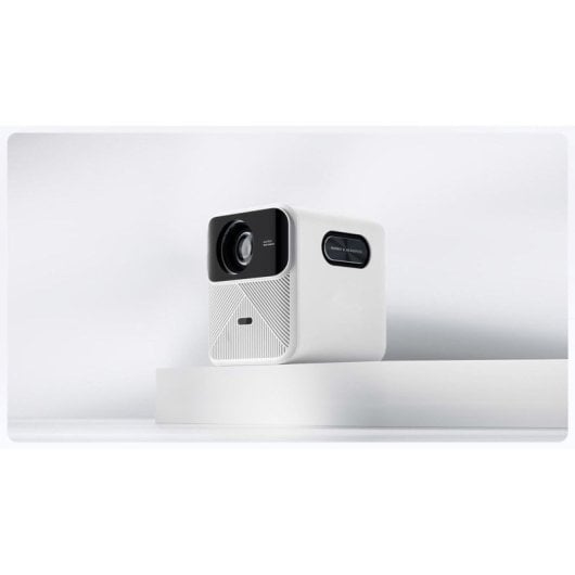 Wanbo Mozart 1 ANSI FullHD 900 Lumen Protector + Hellgraue Tragetasche