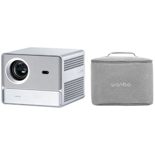 Proiettore Wanbo DaVinci 1 Pro ANSI FullHD 600 lumen + borsa per il trasporto grigio chiaro