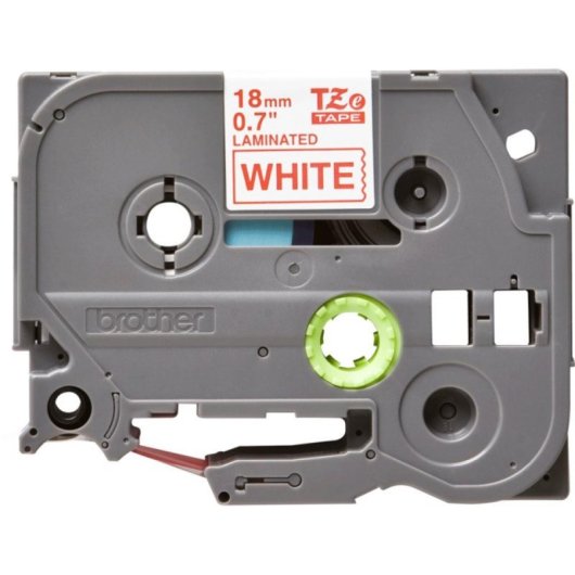 Brother TZE-242, Ruban rouge sur blanc, TZe, Impression thermique, 1,8 cm, 8 m