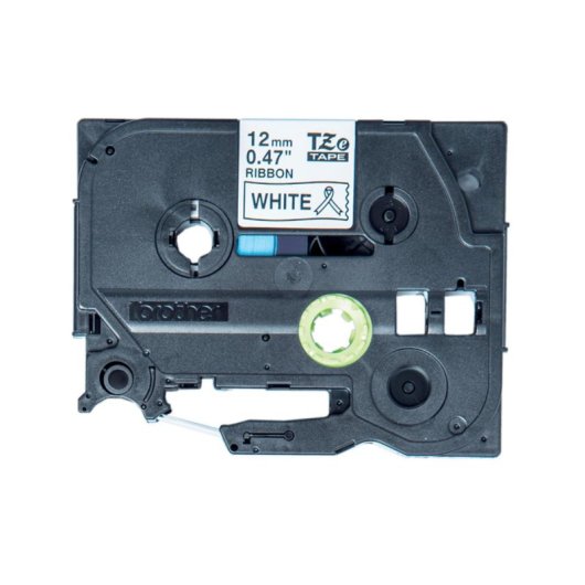 Cinta Brother TZe-R231 Negro sobre Blanco 12 mm x 4 m Transferencia Térmica
