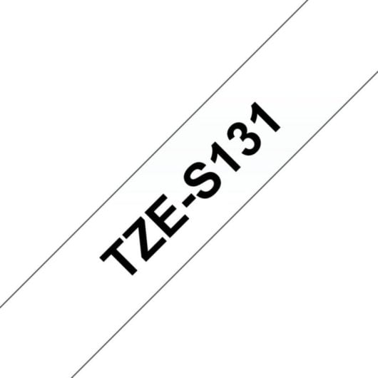 Cinta Brother TZE-S131, 8 m, 19 mm, Adherencia Forte, Blister