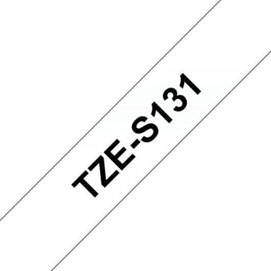 Cinta Brother TZE-S131, 8 m, 19 mm, Adherencia Forte, Blister