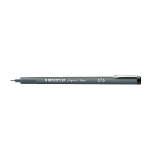 Staedtler Pigment liner 0.2mm Negro, trazo ultrapreciso para dibujo técnico y bocetos