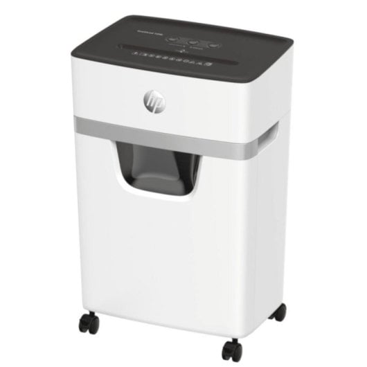 Destructora de papel HP OneShred 10MC Microcorte 10 hojas 20L P-5 Antiatascos blanca