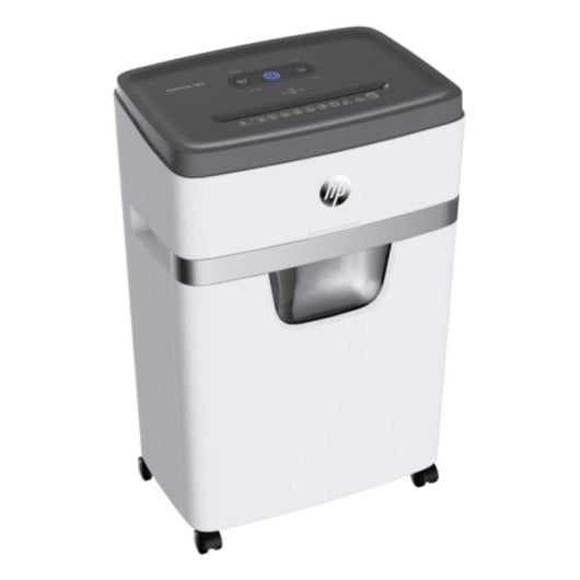Destructora HP OneShred 18CC 18 hojas, corte en partículas P-5, 25L, 65dB, blanco/negro