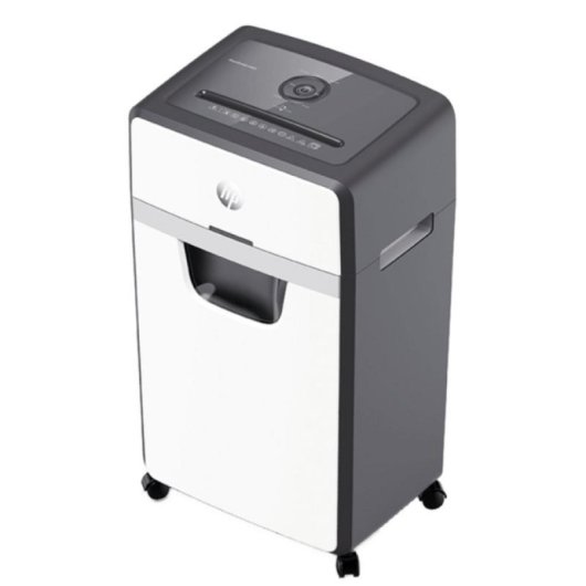 Destructora de Papel HP OneShred 24CC Corte en Partículas, 24 hojas, 30L, Blanco/Negro