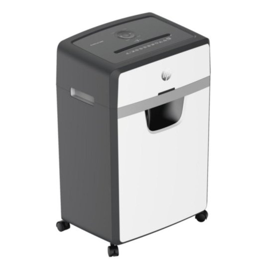 Destructora de Papel HP OneShred 24CC Corte en Partículas, 24 hojas, 30L, Blanco/Negro