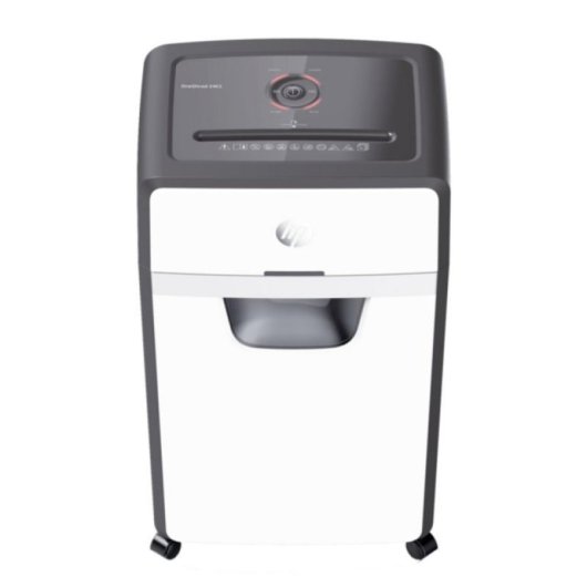 Destructora de Papel HP OneShred 24CC Corte en Partículas, 24 hojas, 30L, Blanco/Negro