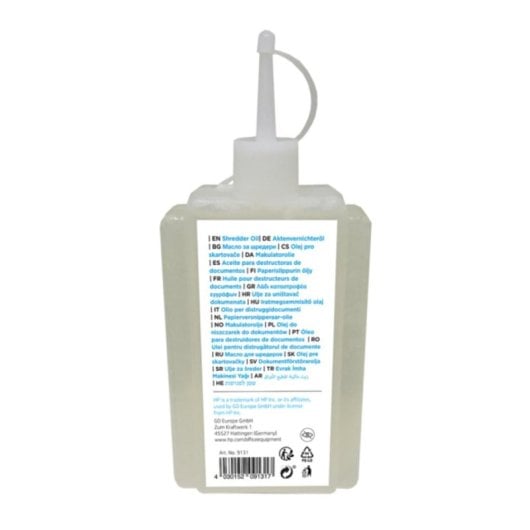 HP 9131 0,12 L transparentes Schmieröl präziser Schutz
