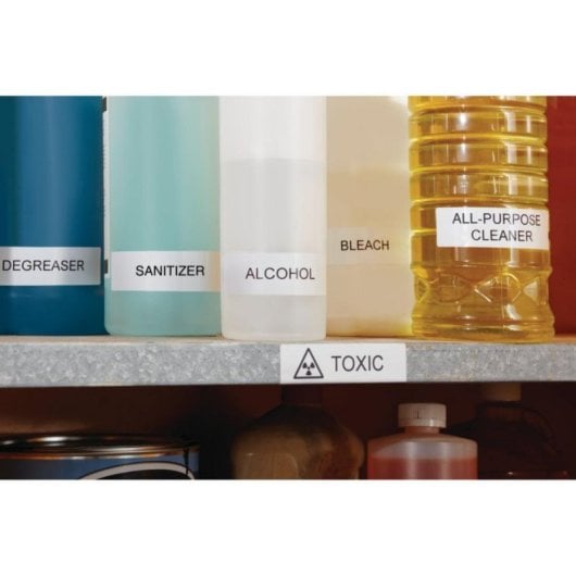 Etiqueta autoadhesiva DYMO Durable PP blanca 10,2x5,9cm resistente a intemperie y aceite, 300 uds