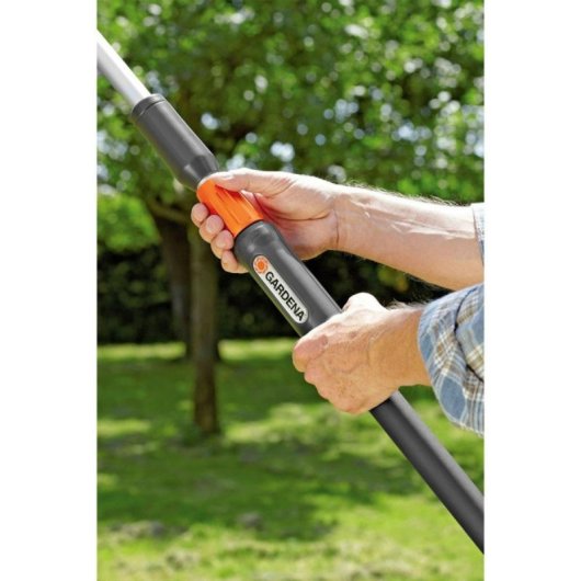 Aparador Telescópico a Bateria 18V 20cm 3,1kg Preto Azul Laranja