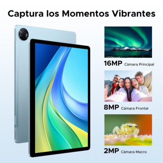 Tablet DOOGEE Tab E3 Max 8GB 256GB 14" IPS Helio G99 13500mAh 4G LTE Dual SIM Blu