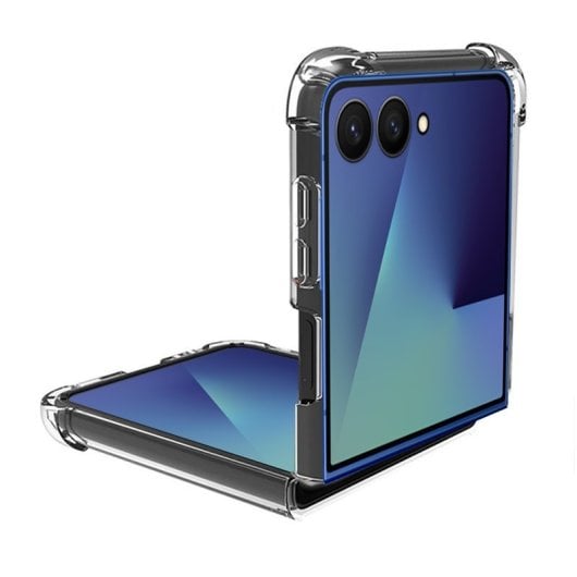 Coole Hülle für Samsung F761 Galaxy Z Flip 7 AntiShock Transparent