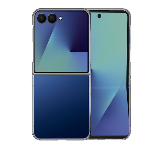 Coole Hülle für Samsung F761 Galaxy Z Flip 7 AntiShock Transparent