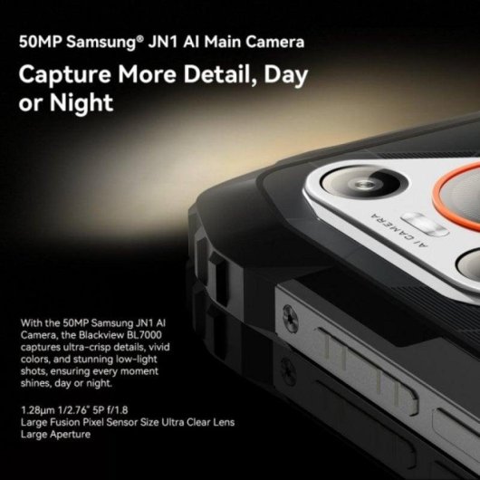 Blackview BL7000 5G 8Go Noir 6,78" 256Go Caméra 50MP