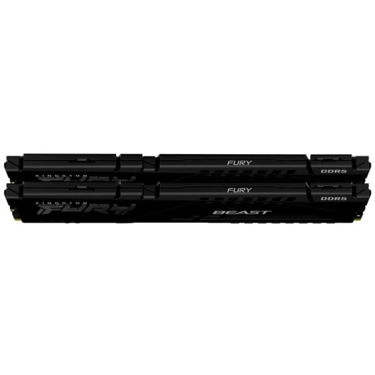 Memoria RAM Kingston 64GB DDR5 5200MT/s FURY Beast Black Kit 2x32GB