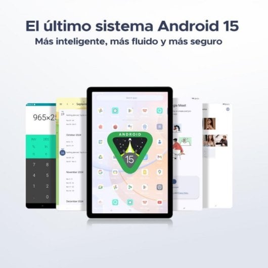 Tablet DOOGEE U11 4GB 128GB 11" 90Hz 8580mAh Android 15 Octa-Core Azul + Pack de Accesorios