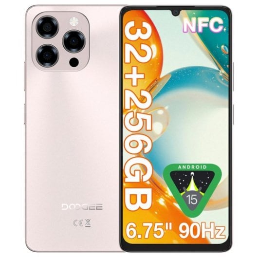 Smartphone DOOGEE Note 58 Pro 8GB 256GB 2TB TF 4G 6250mAh Android 15