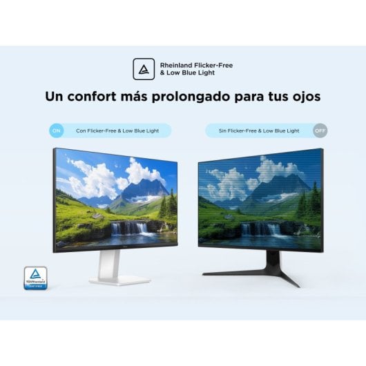 Monitor TCL 24G54 23.8" FullHD 100Hz VA MiniLED HDR10 Blanco VESA Altura Ajustable