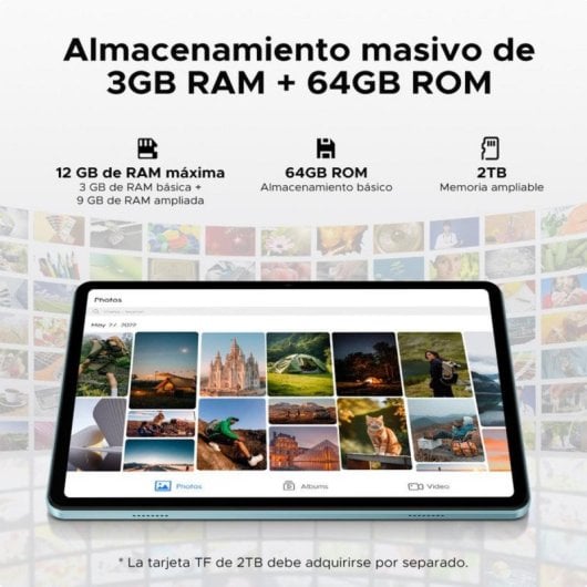 Tablet DOOGEE Tab A9 10" 12GB 64GB WiFi