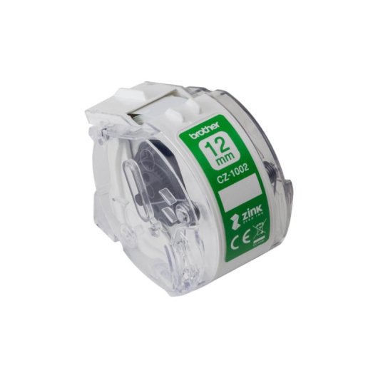 Cinta continue Brother CZ-1002 1,2 cm x 5 m, Impression couleur, Compatible VC-500W